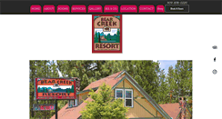 Desktop Screenshot of bearcreek-resort.com